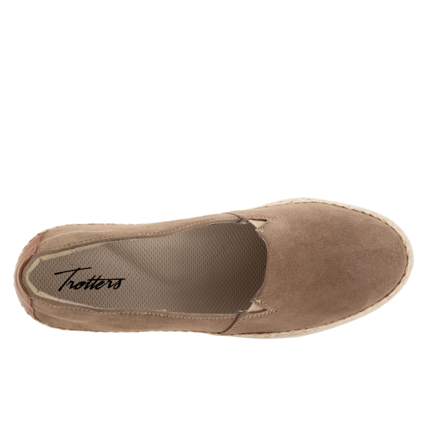 Accent Taupe Suede Casual Shoes
