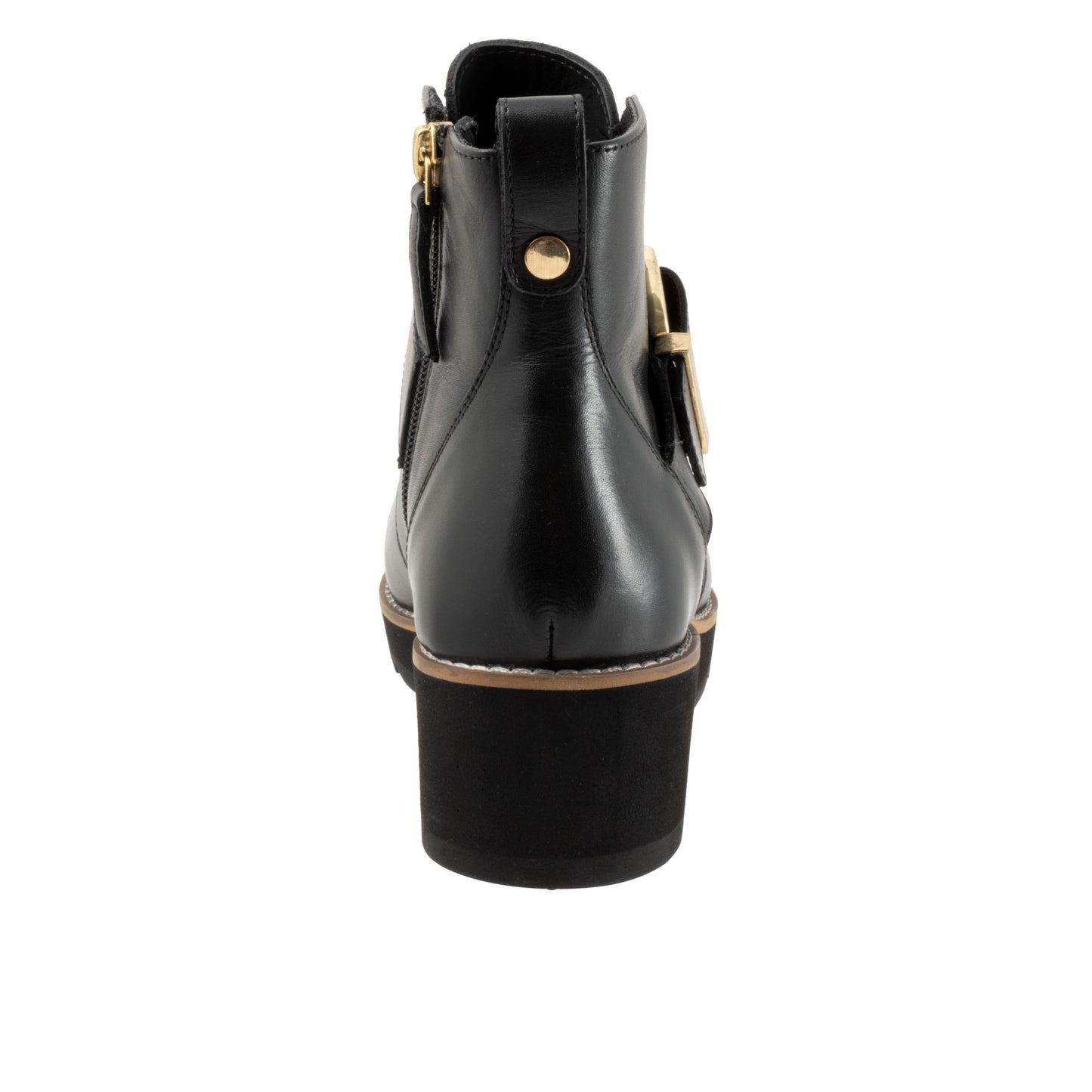 Wendi Black Wedge Ankle Boots