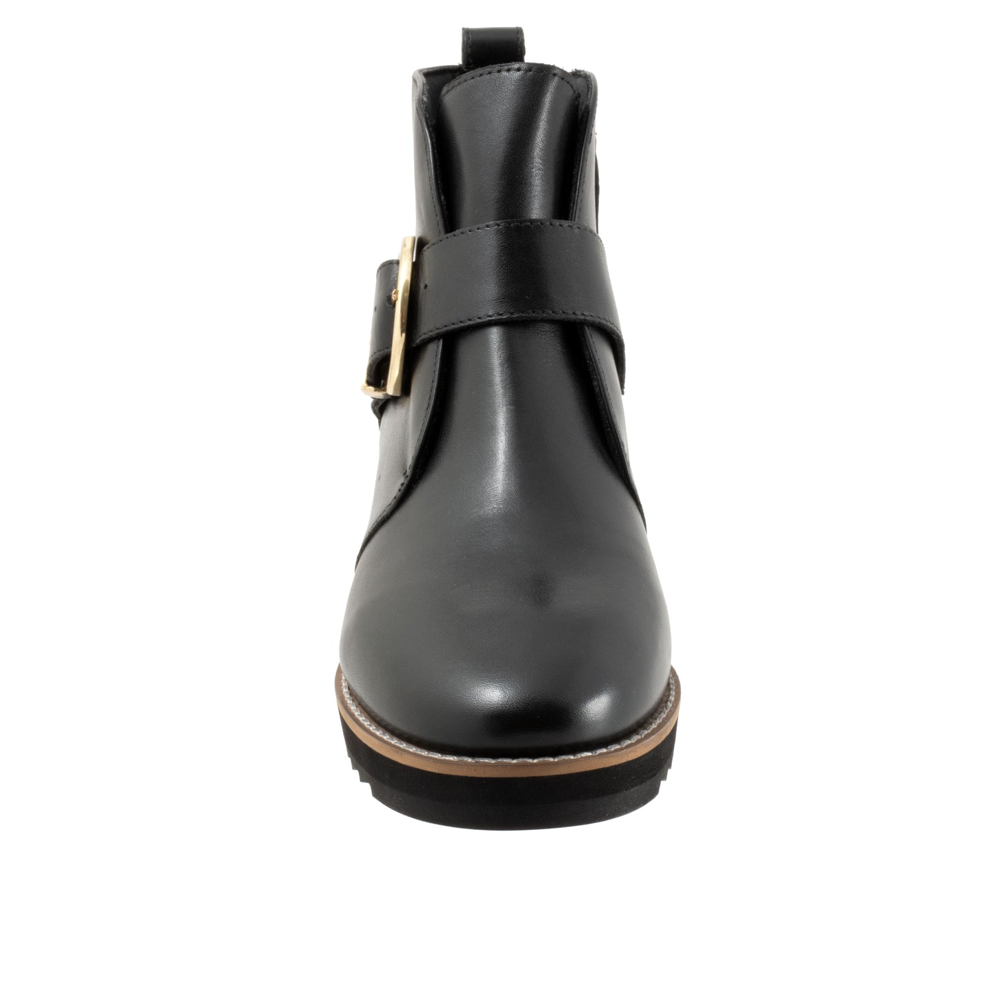 Wendi Black Wedge Ankle Boots