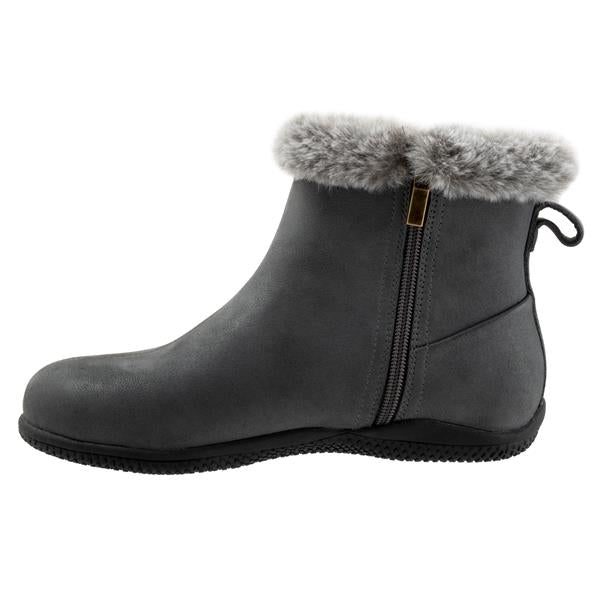 Helena Smoke Grey Ankle Boots