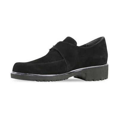Winslow Black Leather Loafer Shoes