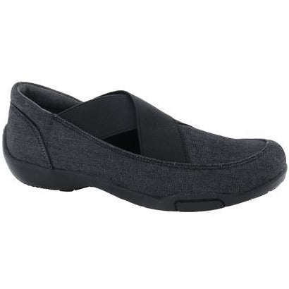 Clever Black  Canvas Casual Shoes