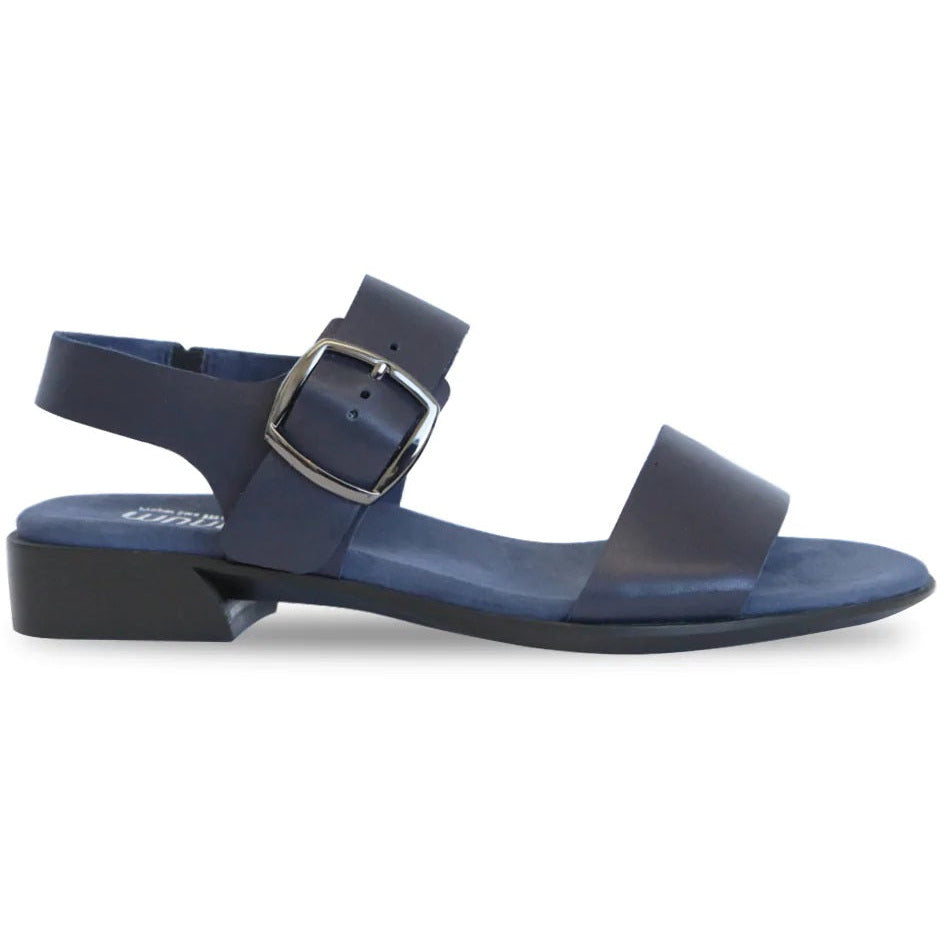 Cleo Navy Leather Dress Sandals LIMITED STOCK