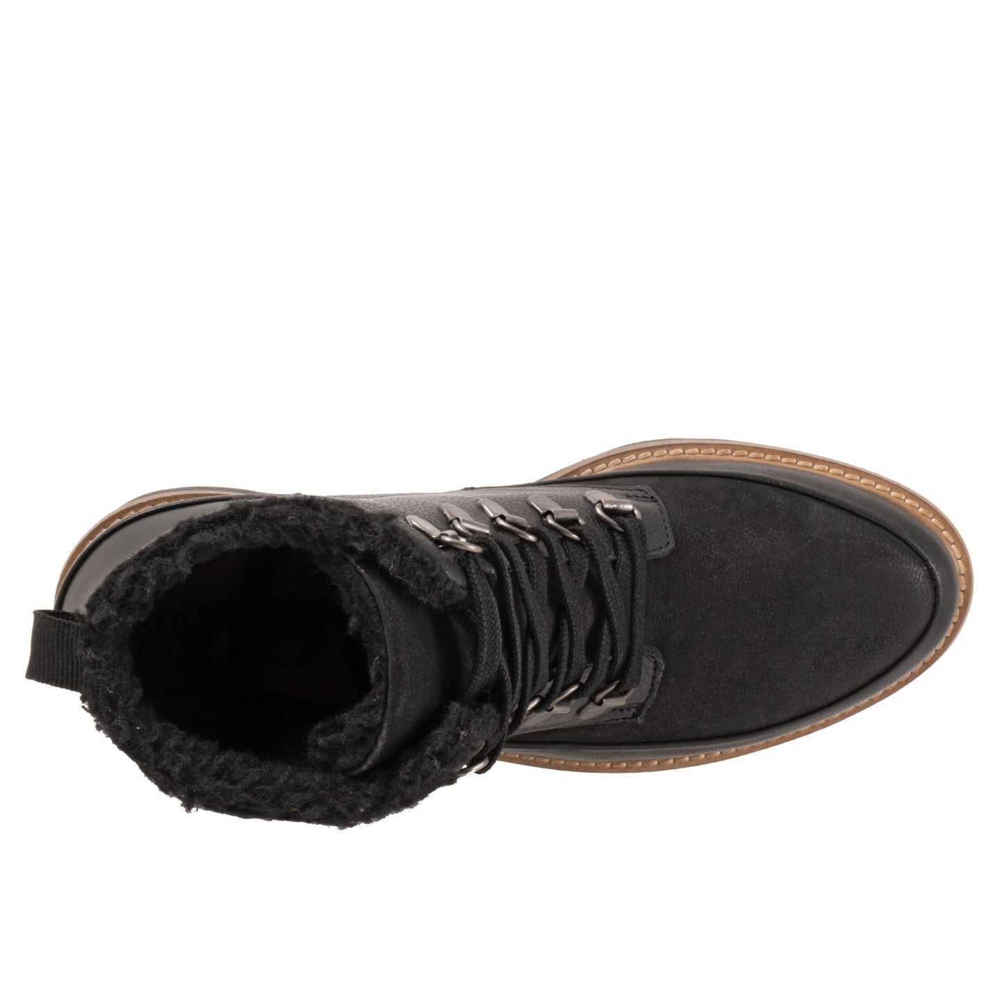 Whitney Black Lace Up Ankle Boots