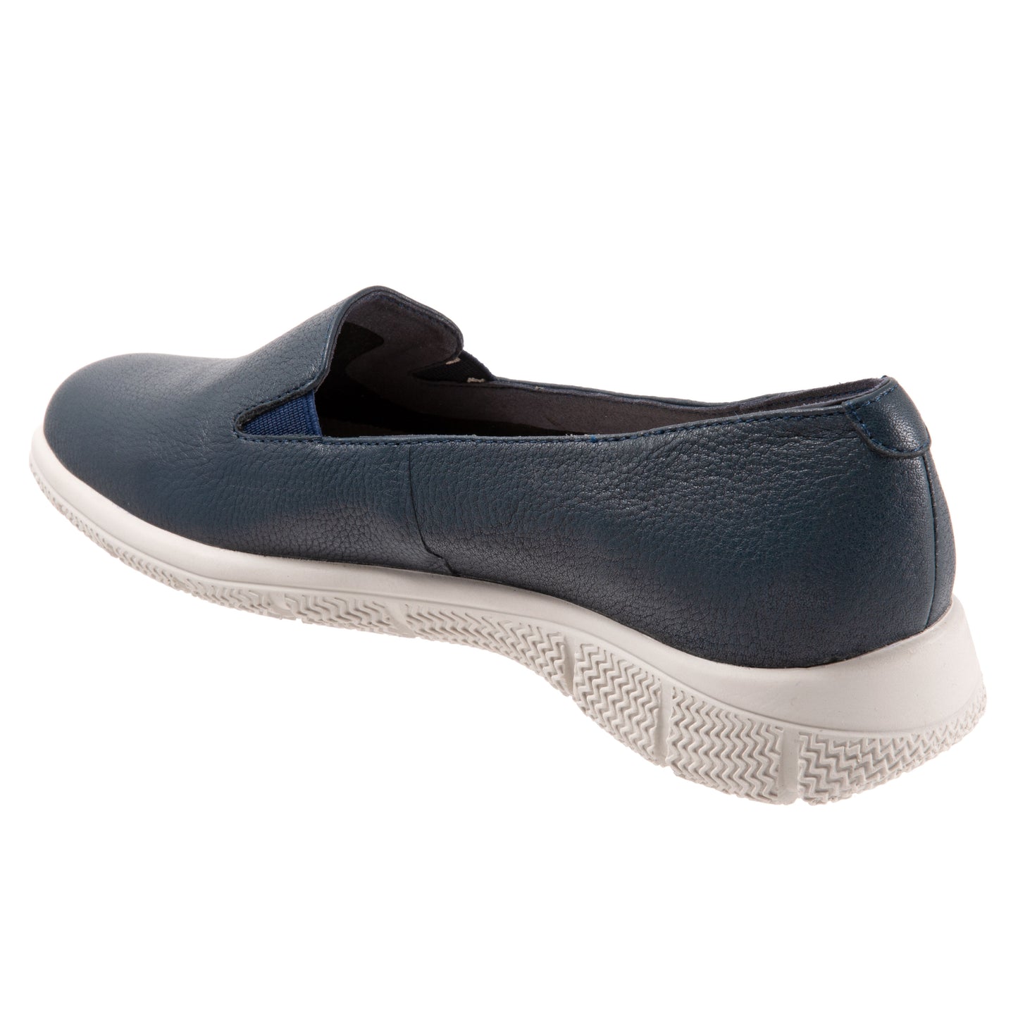 Universal Navy with White Soles Slip-on Shoes