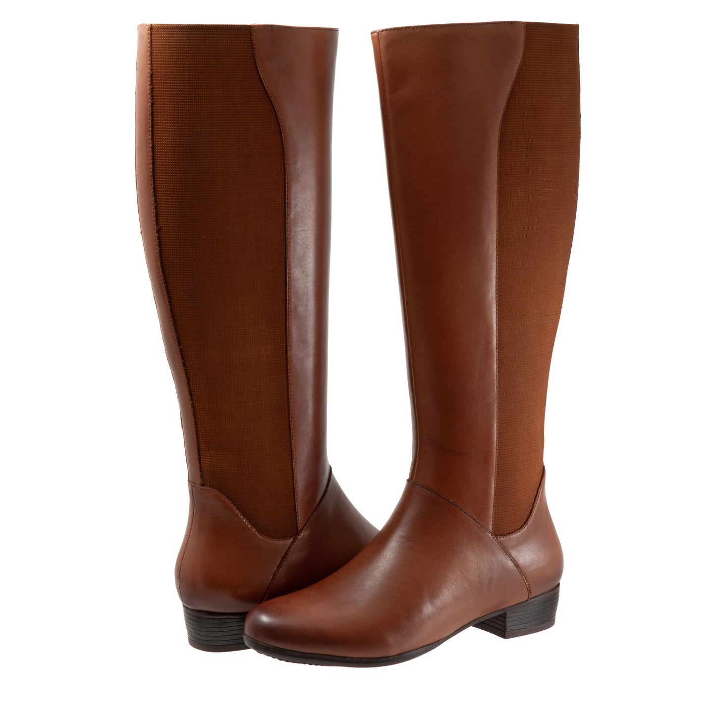 Misty Luggage Leather Long Boots