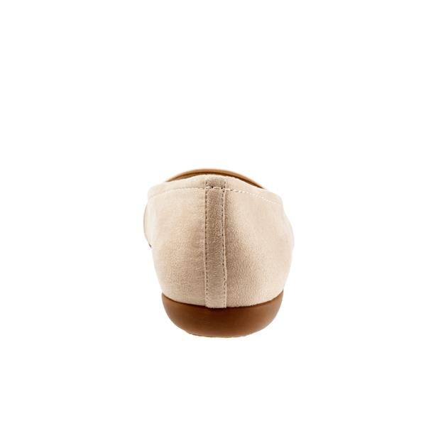Samantha Nude Micro Ballet Flat Shoes