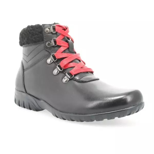 Dasher Black Laced Ankle Boots Special Feetures