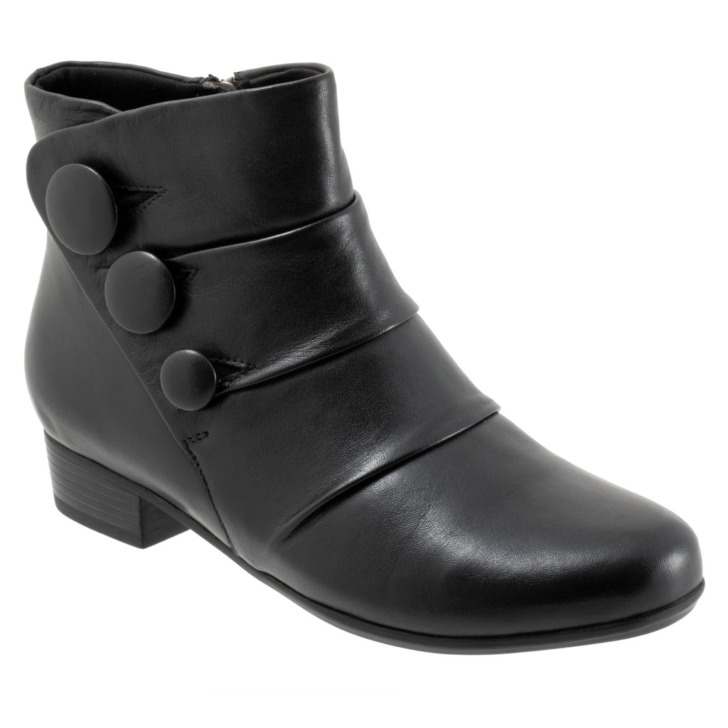 Mila Black Ankle Boots