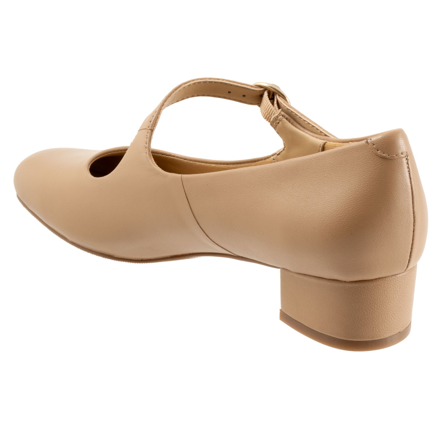 Desna Beige Mary-Jane Shoes