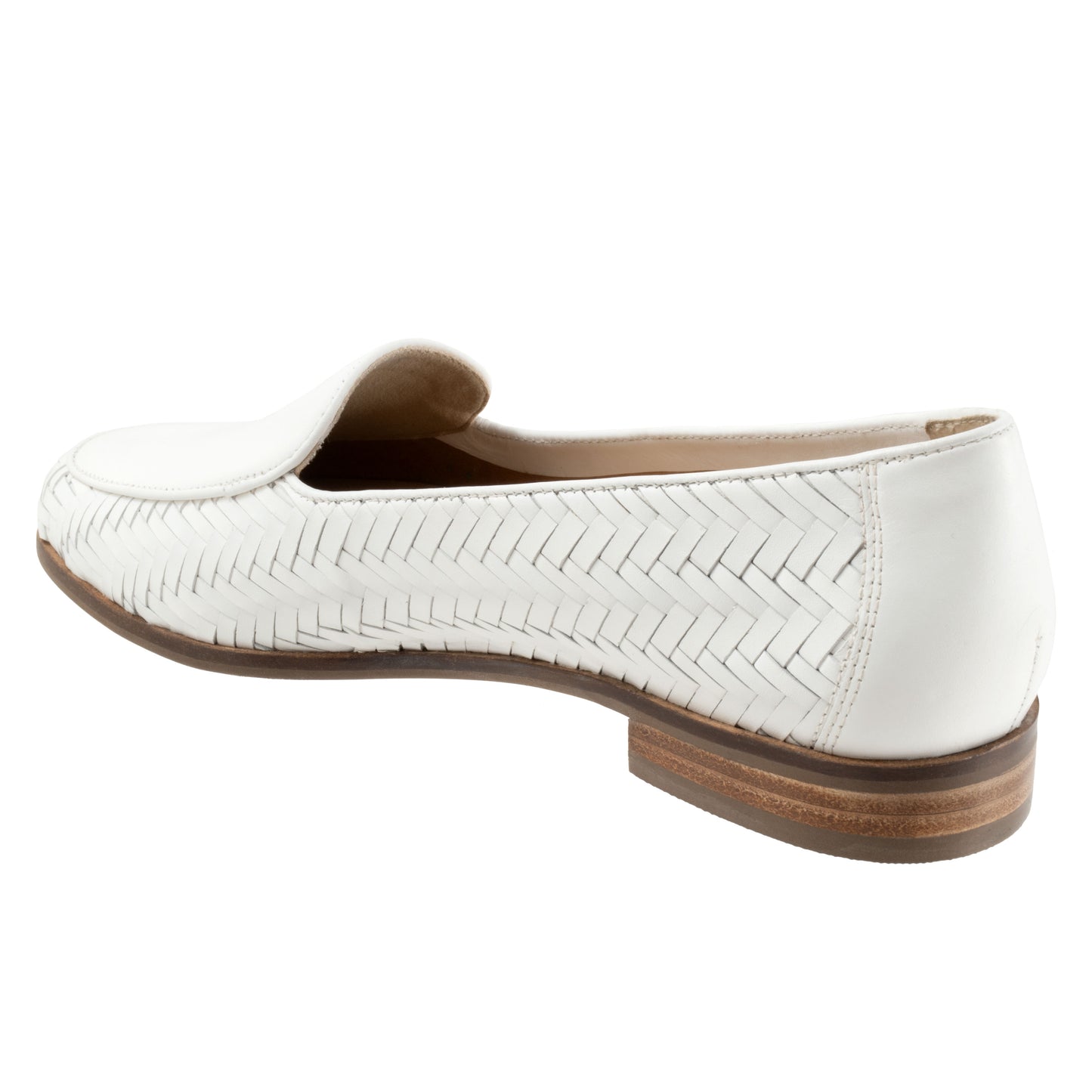 Lyric White Slip-on Shoes