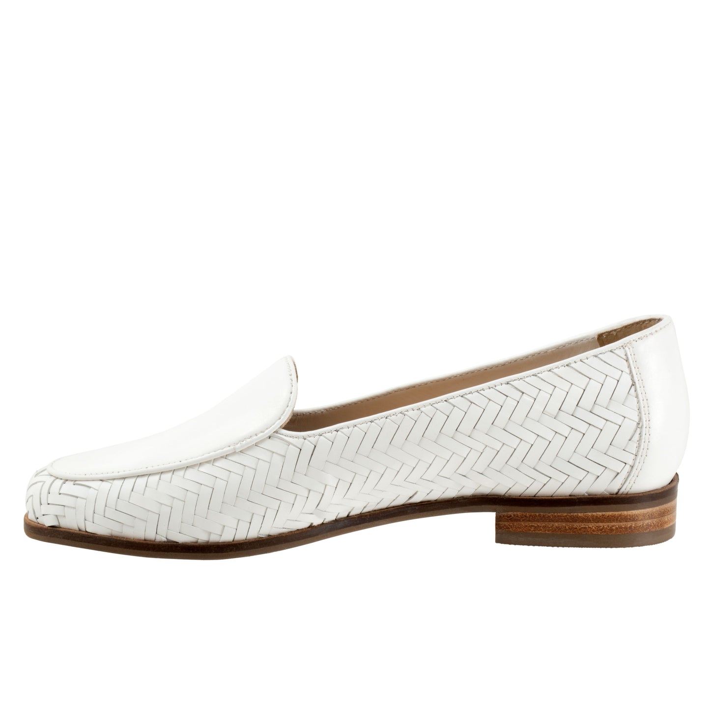 Lyric White Slip-on Shoes