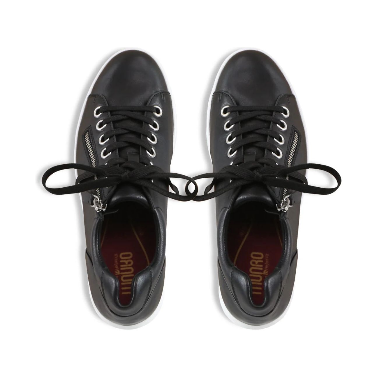 Tilly Black Tumbled Casual Shoe