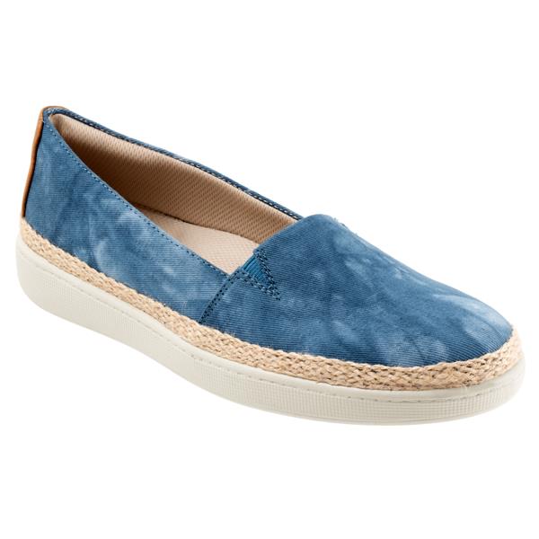 Accent Blue Textile Casual Shoes