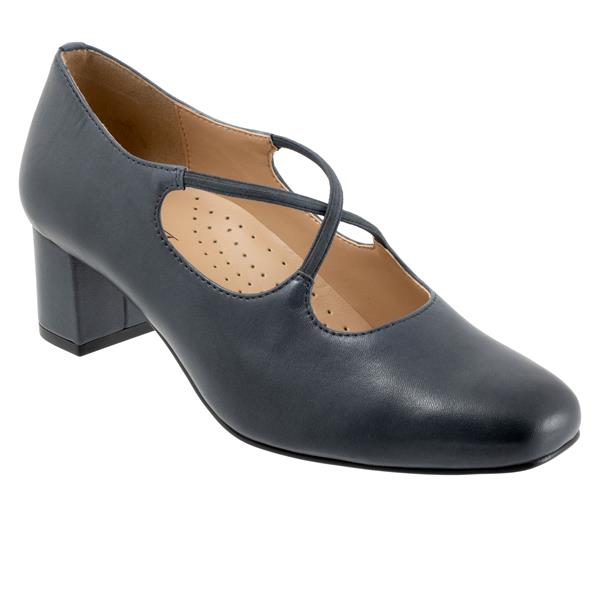 Demi Navy Shoes - LAST PAIR 9 AA