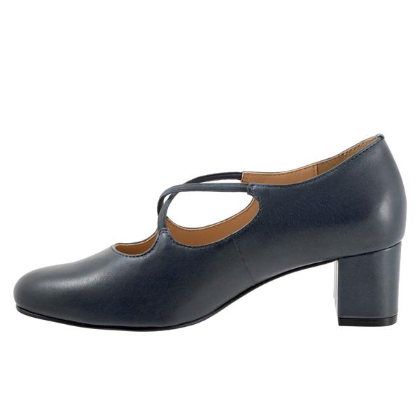 Demi Navy Shoes - LAST PAIR 9 AA