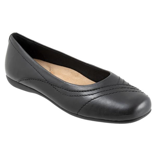 Sasha Pump Black Slip-ons
