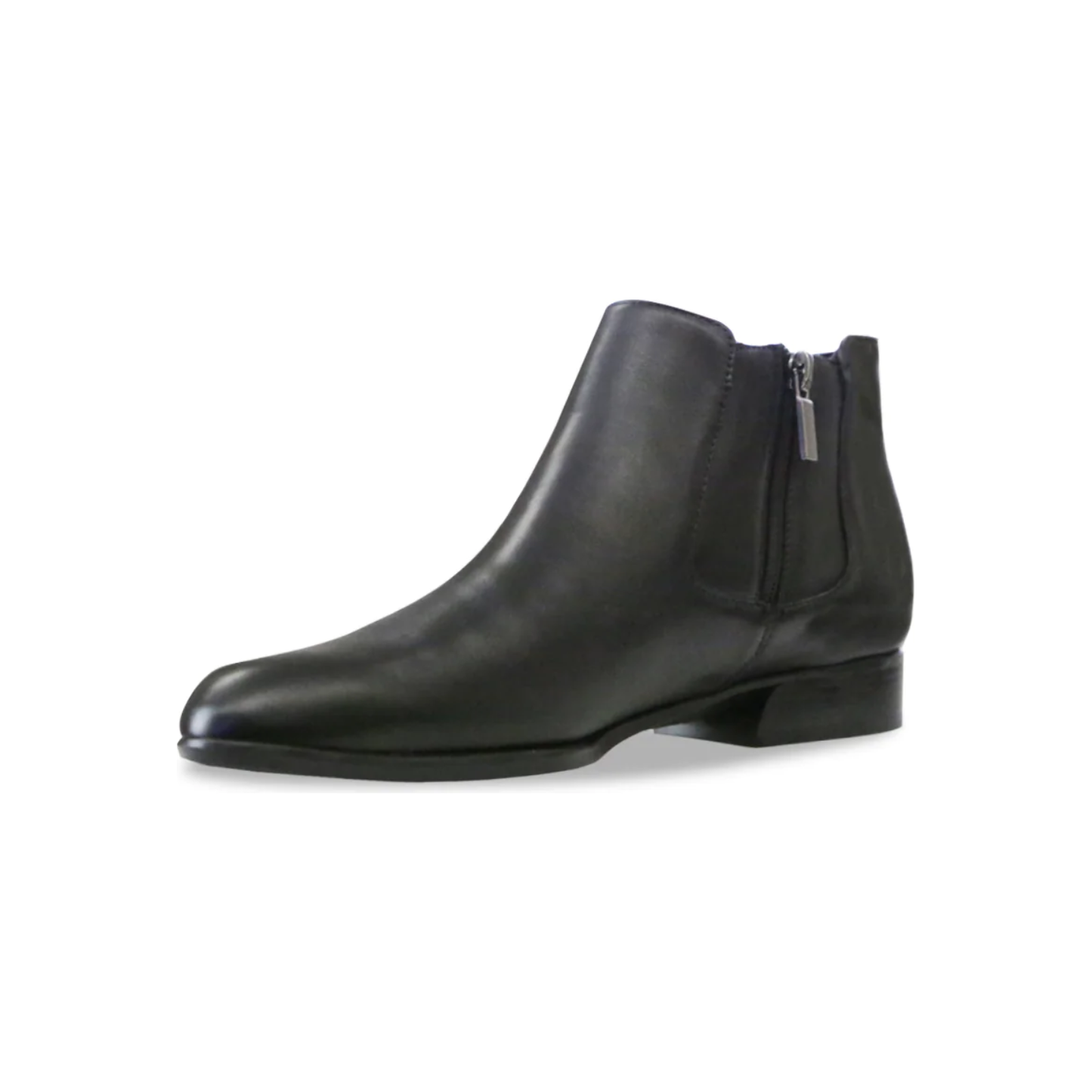 Cate Black Chelsea Ankle Boots with side zip LIMITED STOCK