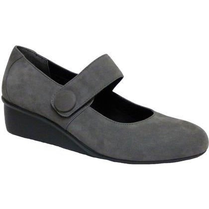 Elsa Grey Mary-Jane heeled Shoes