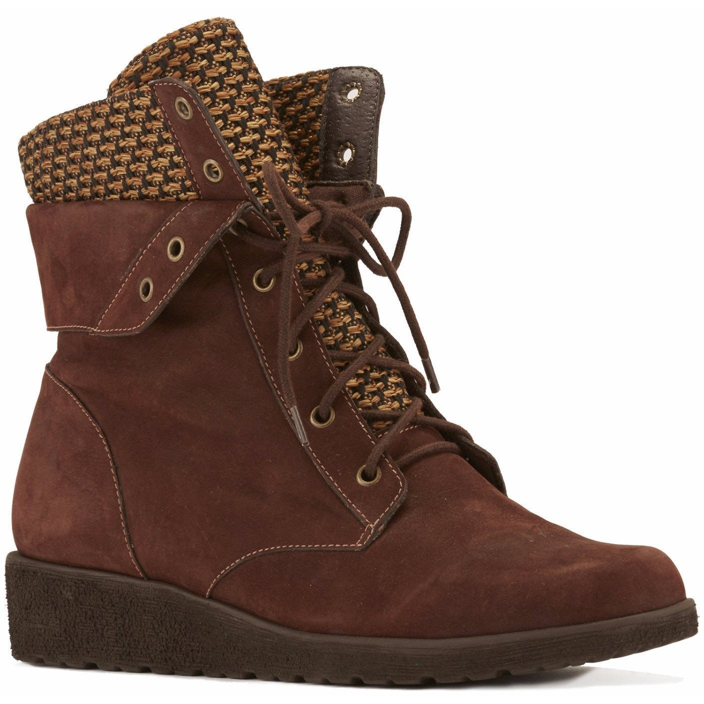 Finch Brown Leather Ankle Boots LIMITED STOCK