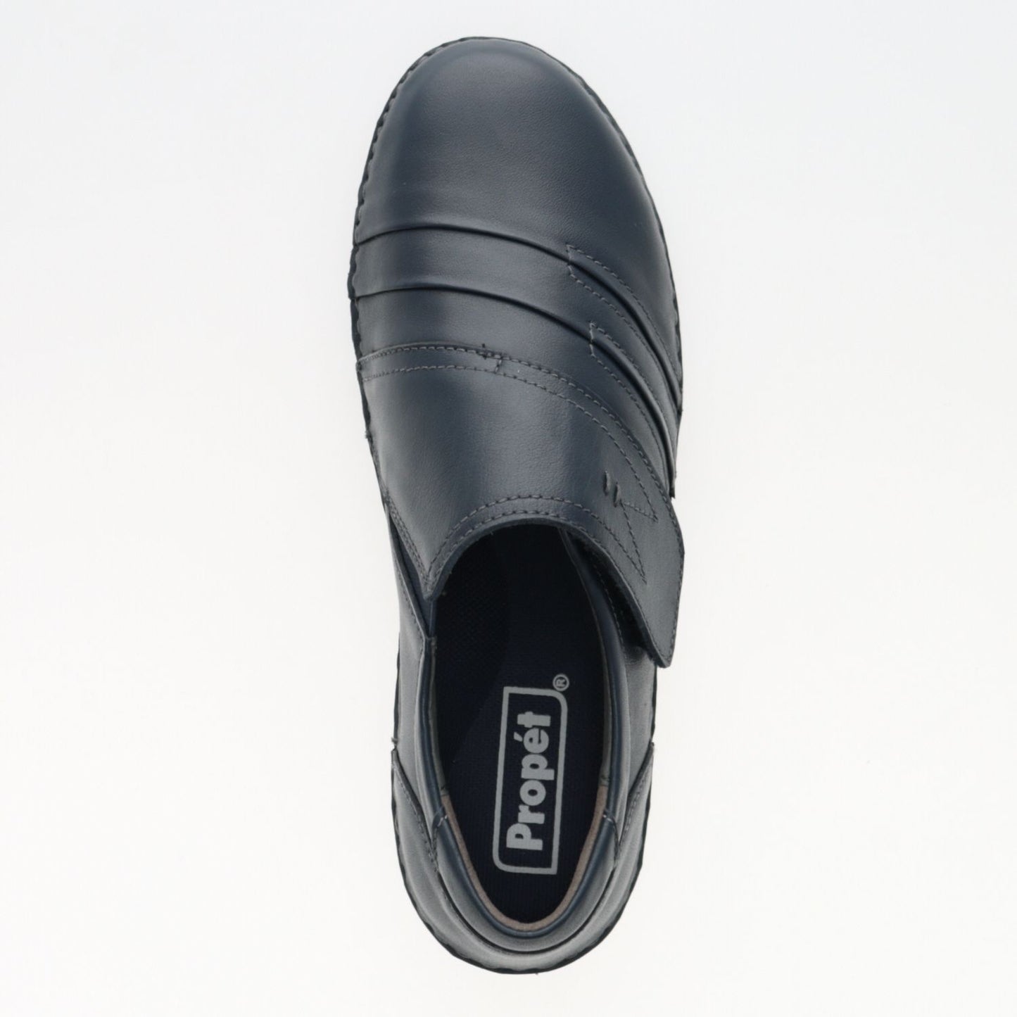 Calliope Navy Leather Slip-on Casual Shoes - SIZE 9.5 AA ONLY