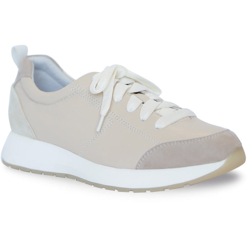 Monique Natural Leather Lace Up Shoes