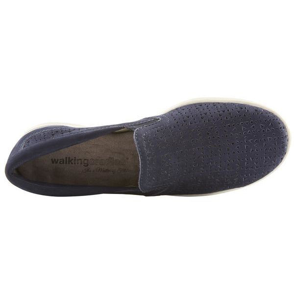 Orleans Navy Nubuck Casual Shoes