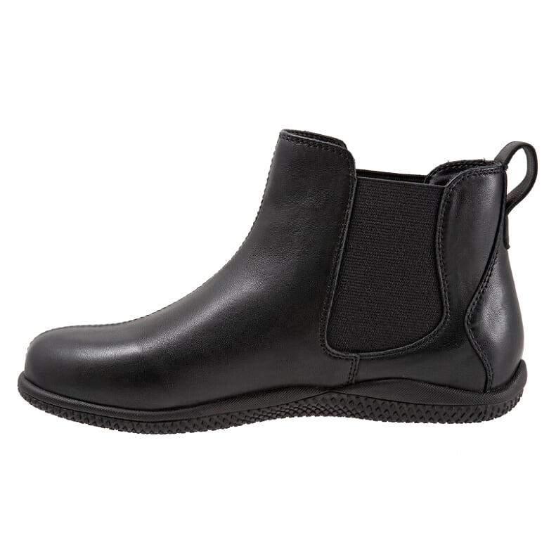 Highland Black Pull-on Ankle Boots LIMITED STOCK