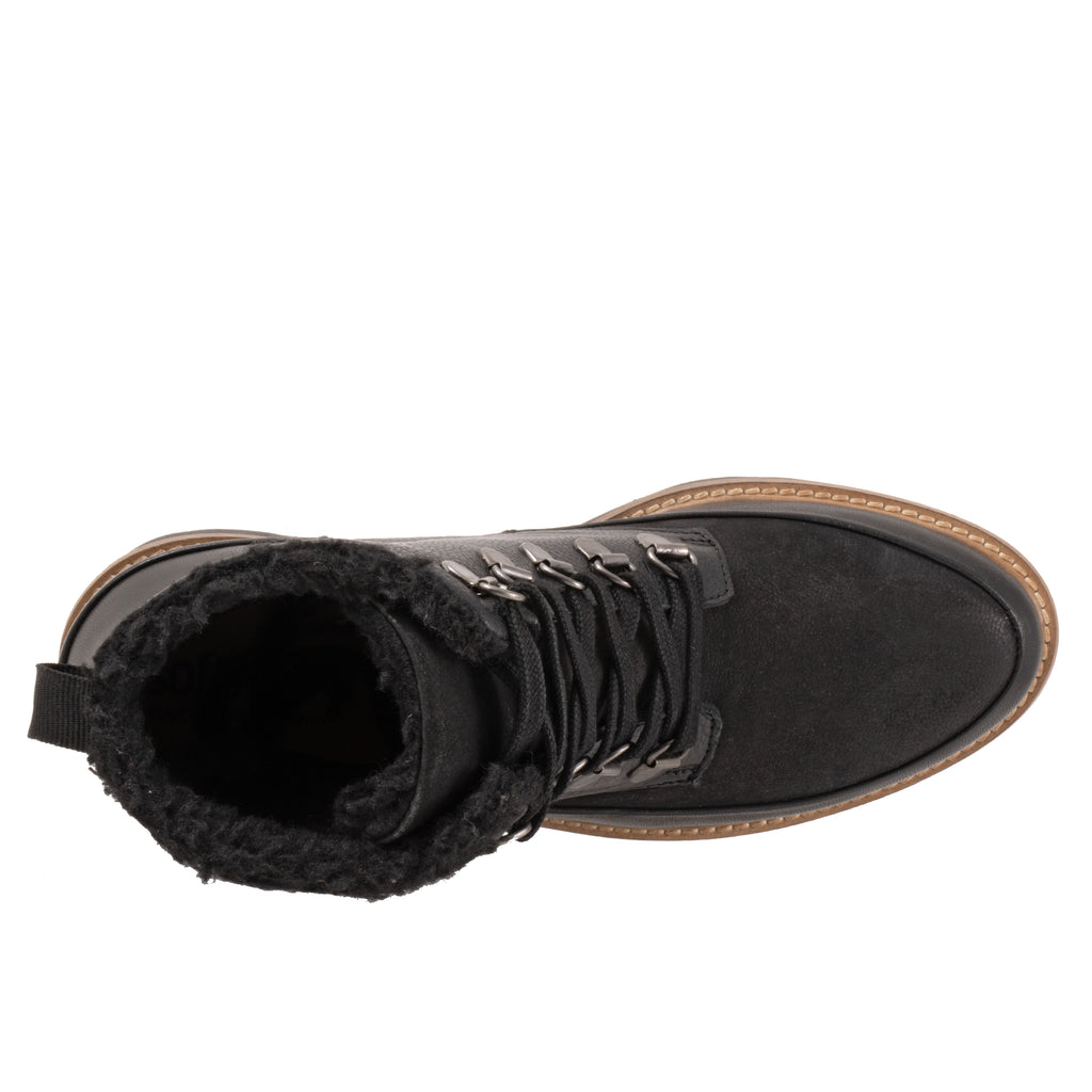 Whitney Black Lace Up Ankle Boots SPECIAL FEETURES