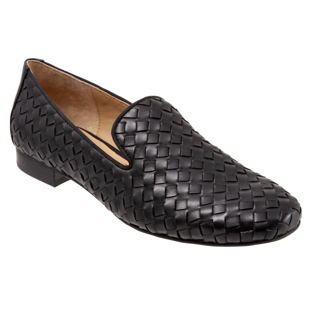 Gracie Black Casual Leather Shoes