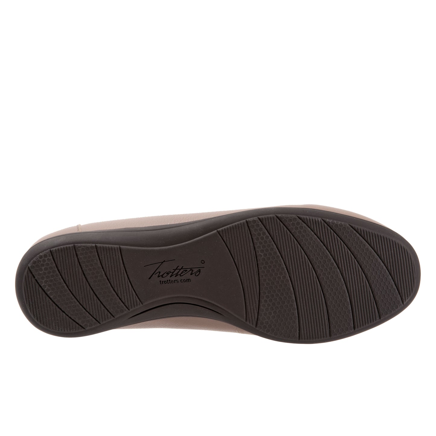 Deanna Taupe Leather Loafer Shoes