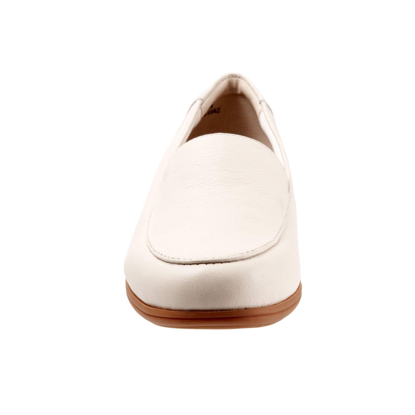 Deanna Bone Leather Loafers