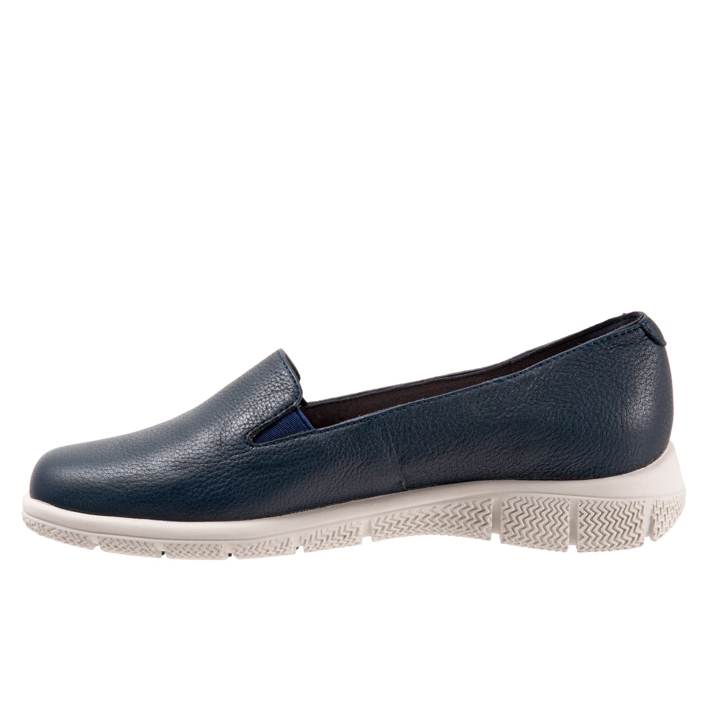 Universal Navy with White Soles Slip-on Shoes