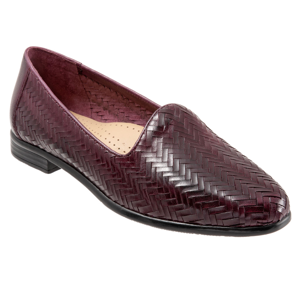 Liz III Burgundy Slip-on Shoes