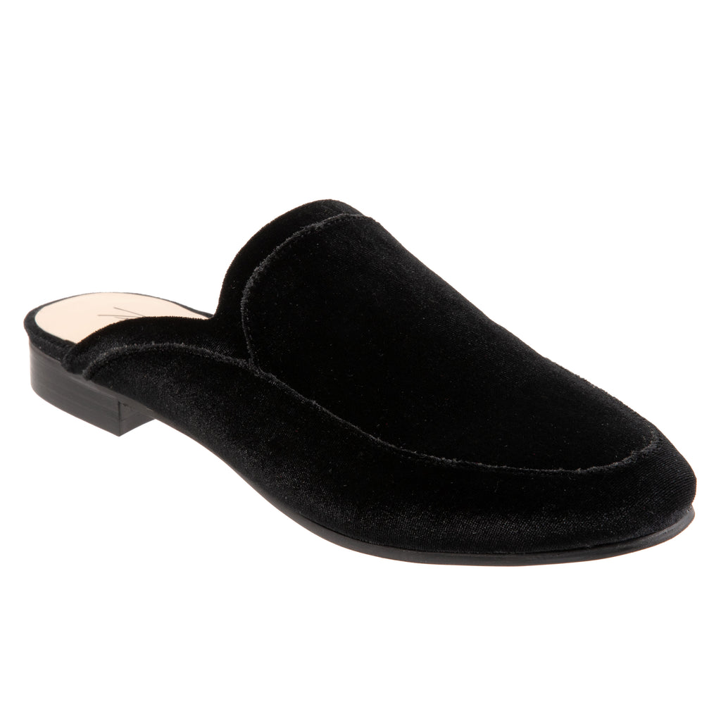 Ginette Black Slippers