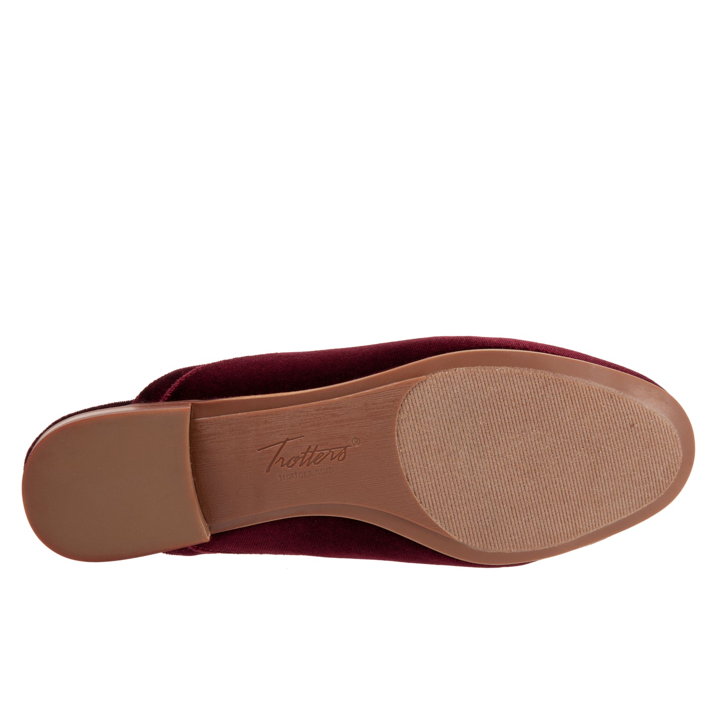 Ginette Burgundy Slippers