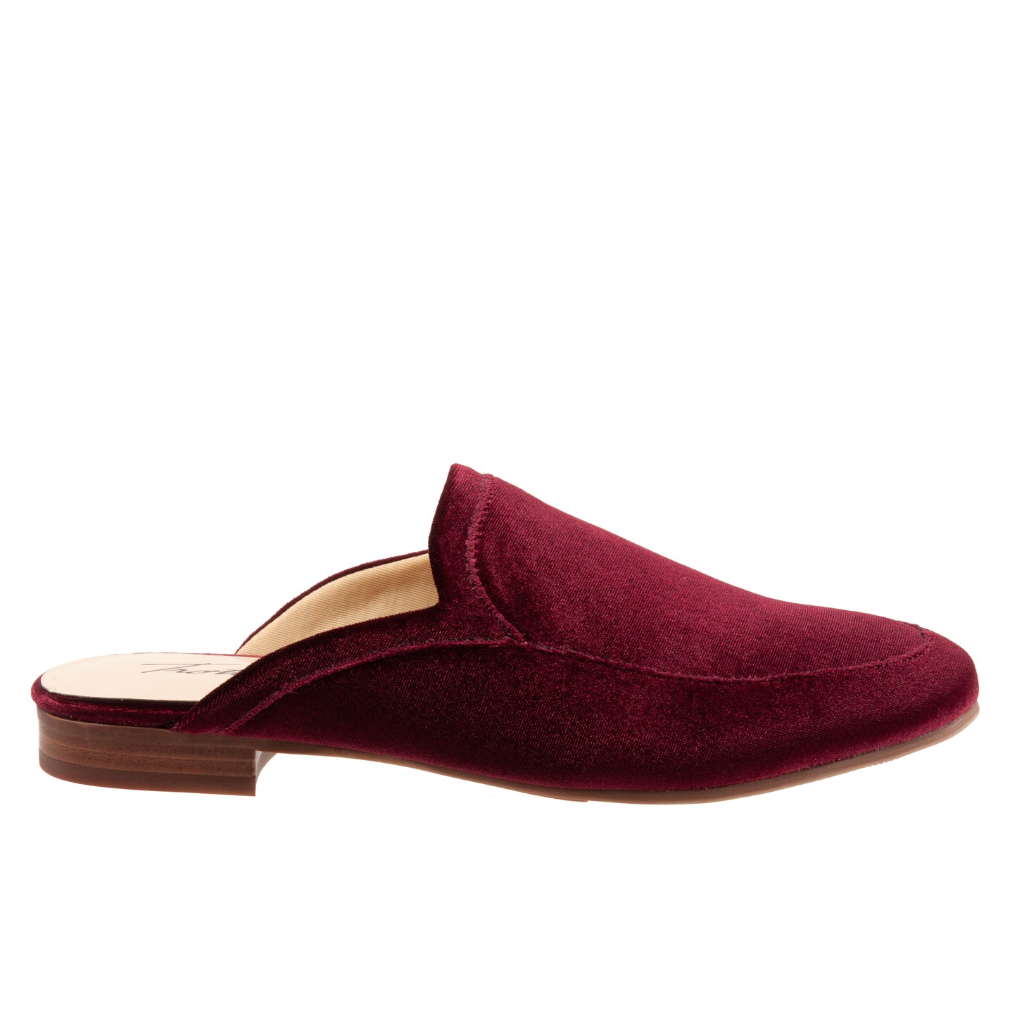 Ginette Burgundy Slippers