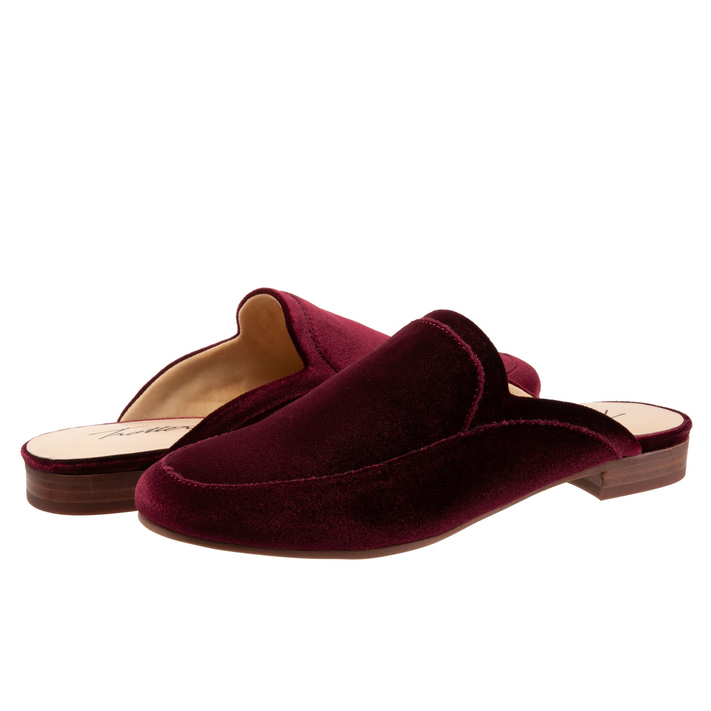 Ginette Burgundy Slippers