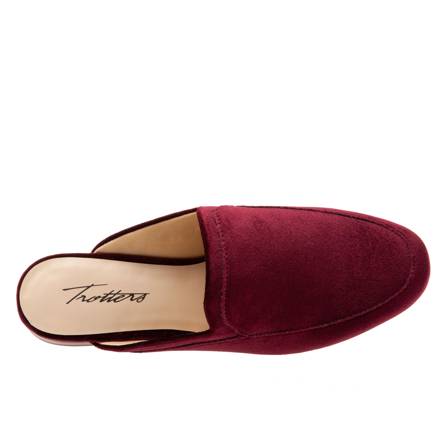 Ginette Burgundy Slippers