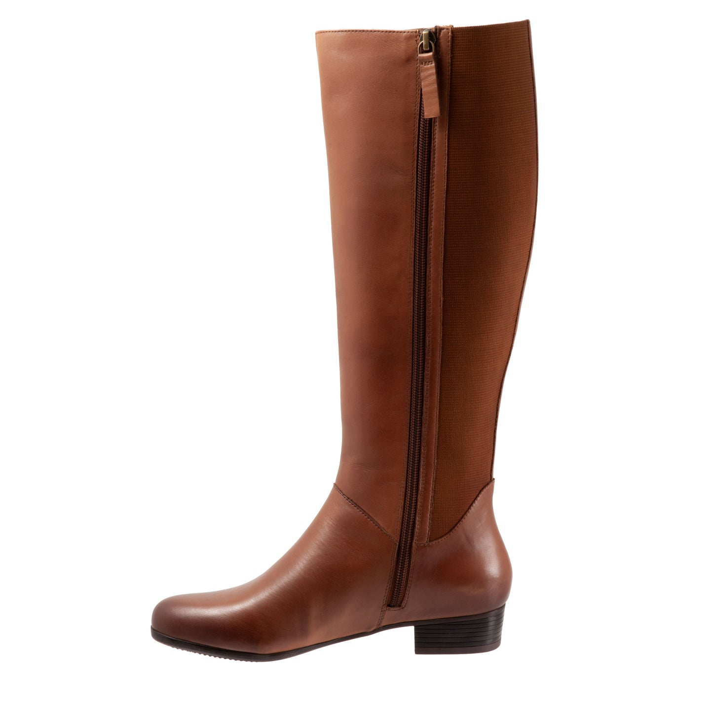 Misty Luggage Leather Long Boots