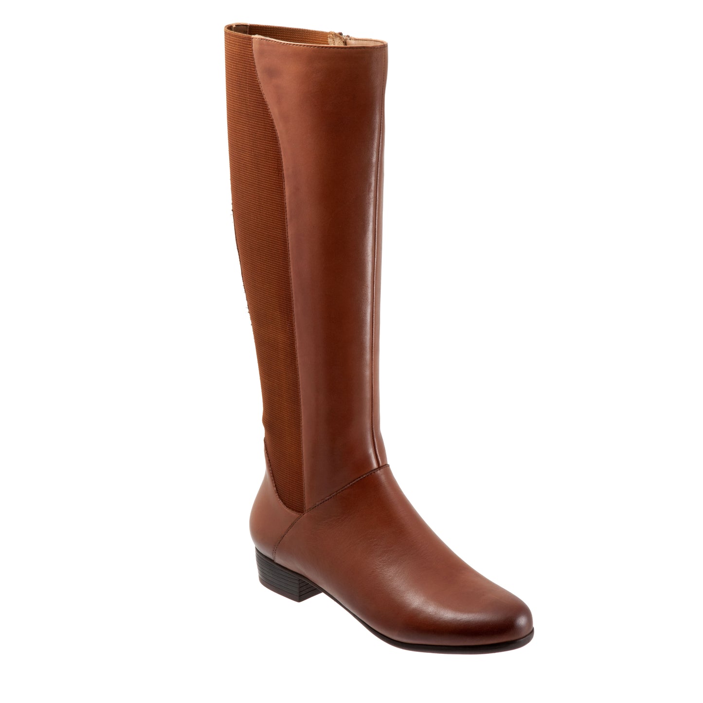 Misty Luggage Leather Long Boots