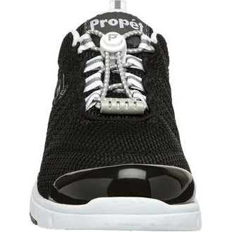 Travel Walker Black Mesh Walking Shoes