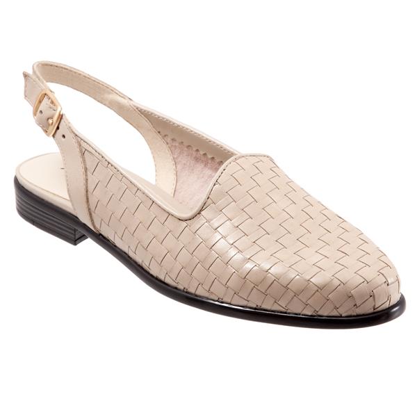 Lena Bone Slingback Leather Shoes