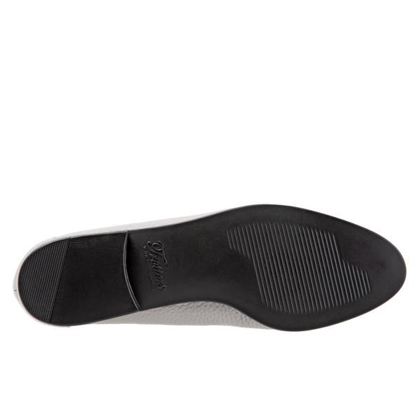 Liz Tumbled Grey Slip-on Shoes