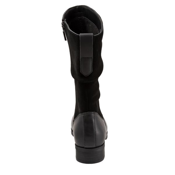 Mercer Black Mid Calf Boots LIMITED STOCK