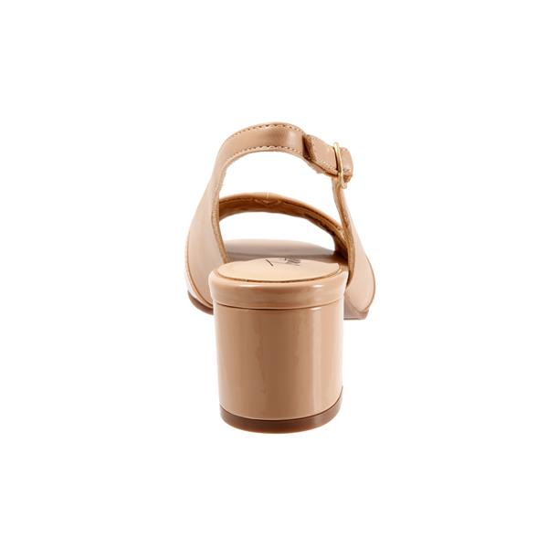 Monique Sling-backs Nude Peep Toe Sandal