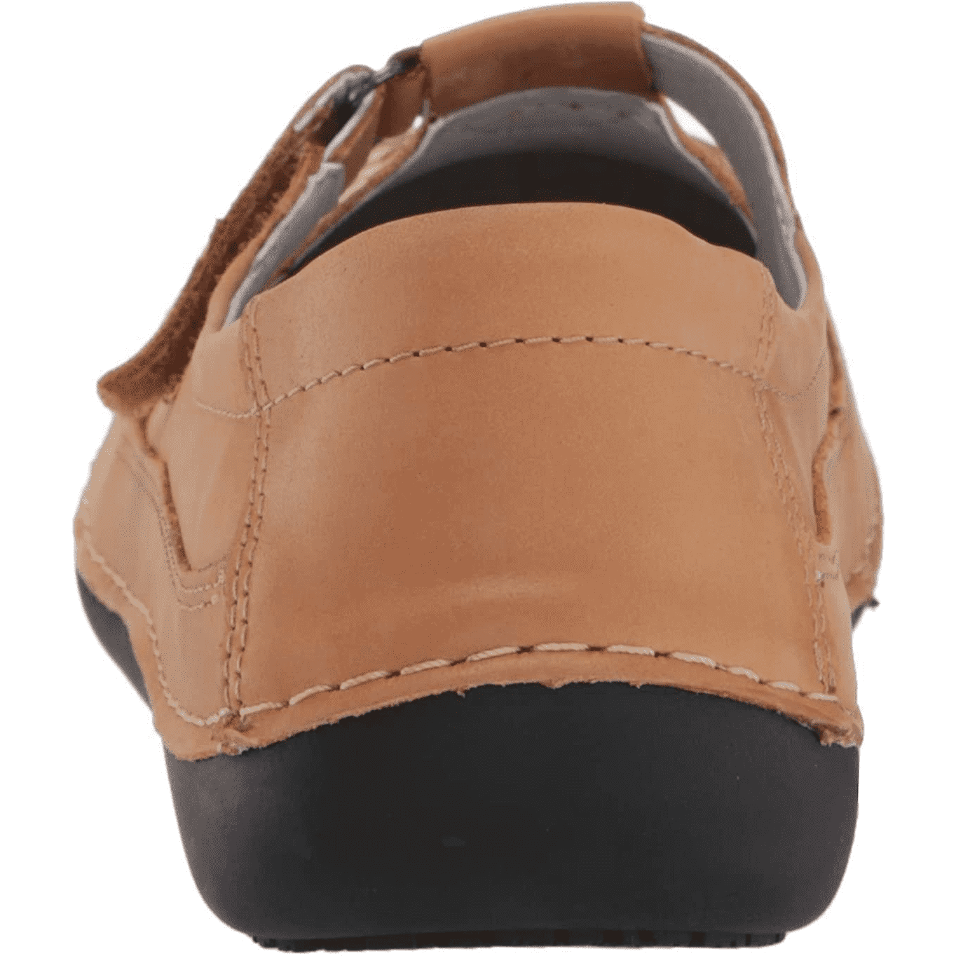 Clover Oyster Tan Slip-on Leather Loafer